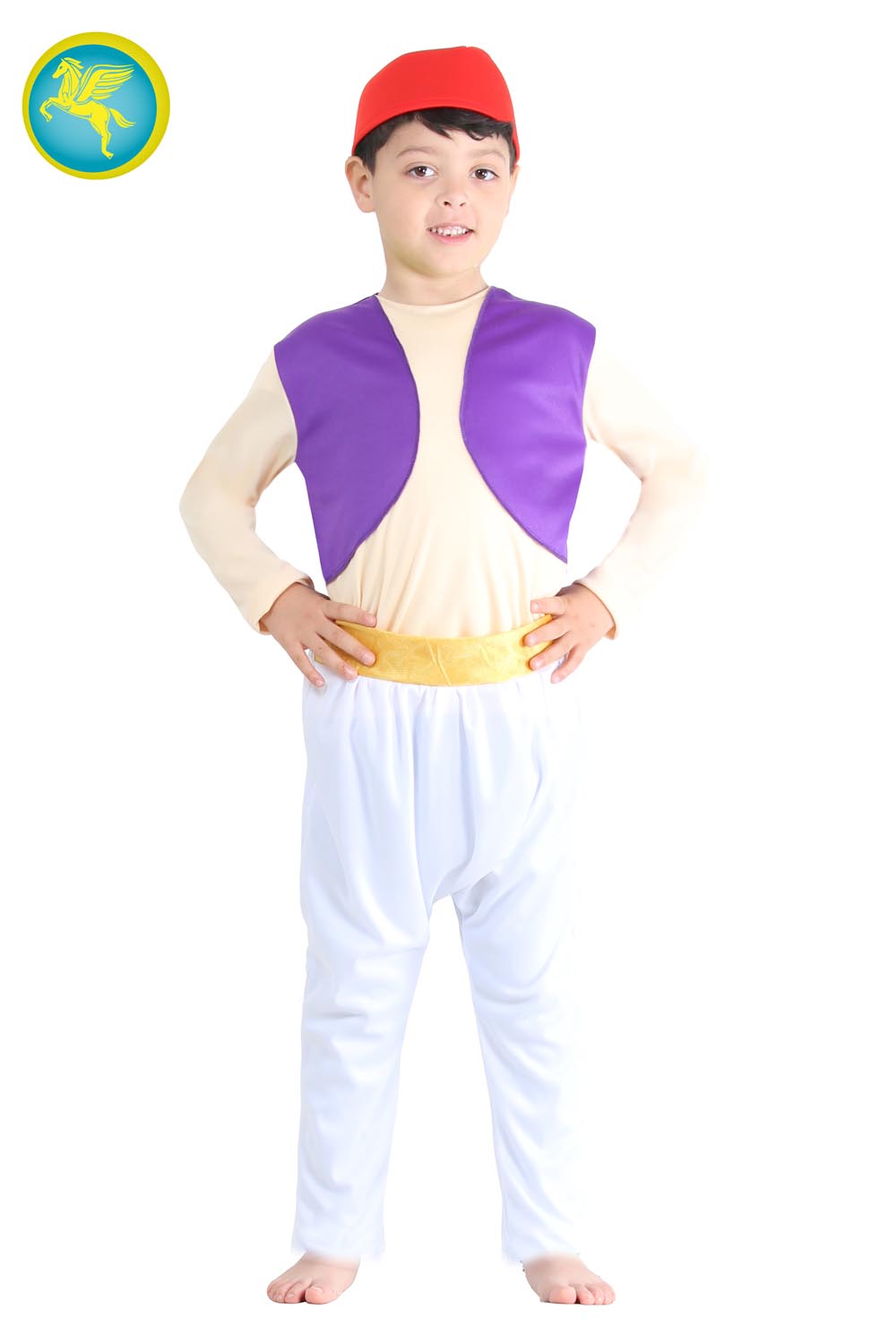 Aladino Vestiti Aladdin Costume Carnevale Aladino Bambino