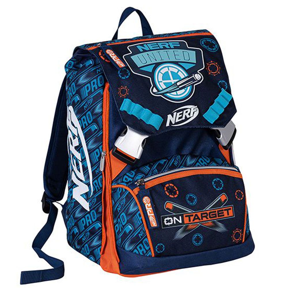 2E5002101550 - ZAINI - the cartoon world - Zaino Sdoppiabile Big - Seven -  Nerf United