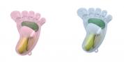 Mariage faveur de POCHE de la BoÃ®te de porta confettis PIED Pied 7 cm - Rose ou bleu
