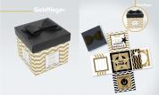 Skatush Explosion Box - Scatola Auguri / Regalo con Coperchio - BUON COMPLEANNO golden