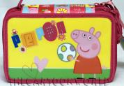 CASO de la ESCUELA de 46 piezas - 3 BISAGRAS de DISNEY PEPPA PIG