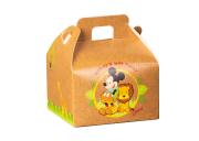 10 BOMBONIERA ASTUCCIO Scatolina porta Confetti Valigetta DISNEY TOPOLINO SAVANA 10 cm