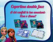 JOURNAL SECRET avec Couvercle, Double-Face DISNEY - FROZEN Elsa et Anna