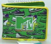 Portafoglio Portamonete MTV - con Scatola in Ecopelle