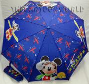 PARAPLUIE Pliable DISNEY MICKEY mouse et DONALD duck - BLEU