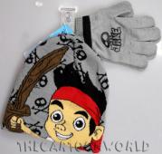 Tolles Set MÃTZE und HANDSCHUHE - DISNEY - JAKE DER PIRAT