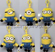 PELUCHE MINION SBIRES DISNEY DESPICABLE ME 2 - 13 cm de Divers caractÃ¨res