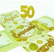 Skatush Explosion Box - Scatola Auguri / Regalo con Coperchio - BUON COMPLEANNO 50 Anni