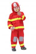 VESTITO COSTUME Maschera di CARNEVALE baby - PICCOLO POMPIERE