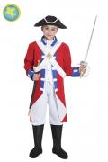 VESTITO COSTUME Maschera di CARNEVALE - SOLDATO INGLESE