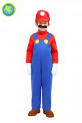 KLEID KOSTÃM KARNEVAL Maske, BABY - MARIO BROS