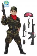 KLEID KOSTÃM KARNEVAL Maske, baby - Soldat MILITÃR