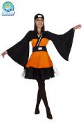 Costume Di Carnevale Adulto Da Ninja Anime Donna