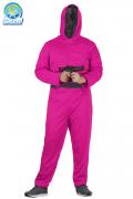Costume Di Carnevale Adulto Da Guardiano Dark Pink Adulto Unisex