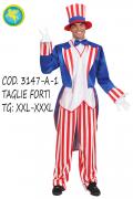 Costume Di Carnevale Adulto Taglie Forti Da American Boy