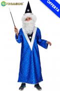 Costume Di Carnevale Bambino/a Da Mago Merlino