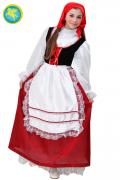 Costume Di Carnevale Smart Price Da Popolana Rossa