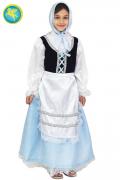 Costume Di Carnevale Smart Price Da Popolana Celeste