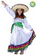 Costume Di Carnevale Bambino/a Da Messicana Bambina