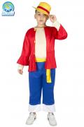 Costume Di Carnevale Bambino/a Da Pirata Anime