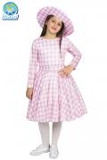 Costume Di Carnevale Bambina Da Bambola Rosa Bambina