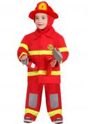 Costume Di Carnevale Baby Da Piccolo Pompiere