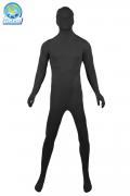Tuta Zentai Nera Accessorio Di Carnevale