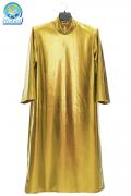 Tunica Metallizzata Oro Accessorio Di Carnevale