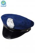 Cappello Police Adulto Accessorio Di Carnevale