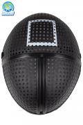 Maschera Guardiano Simbolo Quadrato Accessorio Di Carnevale