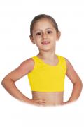 Top In Lycra Giallo