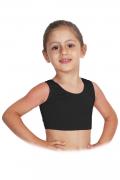 Top Danza Lycra Nero Baby