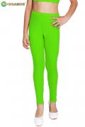 Leggins Danza Lycra Verde Bambina