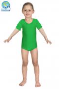 Body Danza In Lycra Mezza Manica Verde Baby