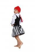 Costume Di Carnevale  Da Pirata Ragazza