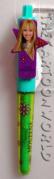 CONJUNTO de la ESCUELA de PapelerÃ­a - PEN - Disney HANNAH MONTANA - 13 cm