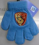 HANDSCHUHE, MAGISCHE BUNTE DISNEY WINNIE THE POOH - blau
