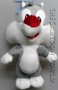 PELUCHE DISNEY BABY LOONEY TUNES - SYLVESTRE le CHAT - 30 cm