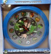 Wanduhr 3D DISNEY BEN TEN 10 - 33 cm