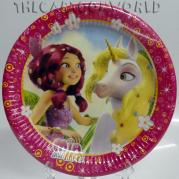 ADDOBBI Compleanno Festa Piatti DISNEY MIA AND ME - 23 cm