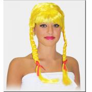 FANTASTIQUE PERRUQUE POUR les Enfants et les ADULTES - une BLONDE AVEC des NATTES