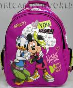 ZAINO Cartella Scuola DISNEY MINNIE e DAISY a