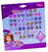 FANTASTIC SET - 24 Pairs of earring Stickers-DISNEY Princess SOFIA