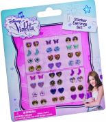 FANTASTIC SET - 24 Pairs of earring Stickers DISNEY VIOLETTA