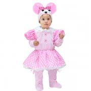 DRESS COSTUME CARNIVAL Mask First Steps - little girl MOUSE Minnie mouse Super Star