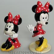 FAVOR de Porcelana Certificado de MINNIE mouse de DISNEY - 8 y 11 Cm