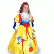 DRESS COSTUME Mask CARNIVAL baby - snow white