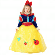DRESS COSTUME Mask CARNIVAL baby - snow-white Luxury