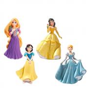 BOMBONIERA IN Resina DISNEY Principesse Rapunzel Belle Biancaneve Cenerentola