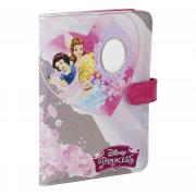 JOURNAL SECRET avec housse en tissu DISNEY - PRINCESSES